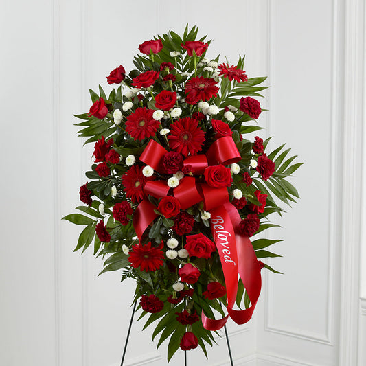 Treasured Memories Standing Spray –  Beantown Florist, Everett MA