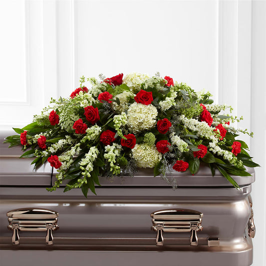 Sincerity Casket Spray –  Beantown Florist, Everett MA