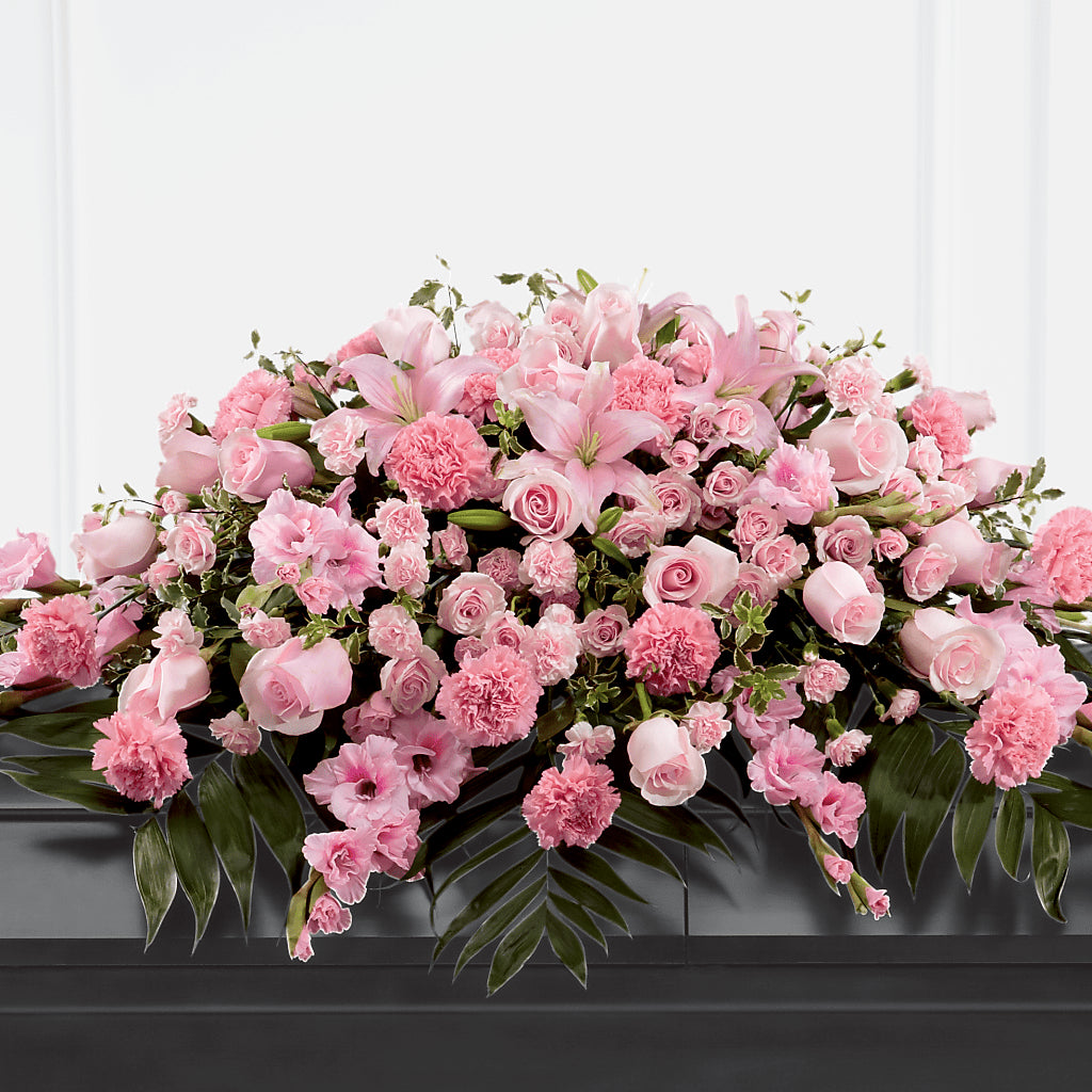 Garden of Comfort Casket Spray (Standard) –  Beantown Florist, Everett MA
