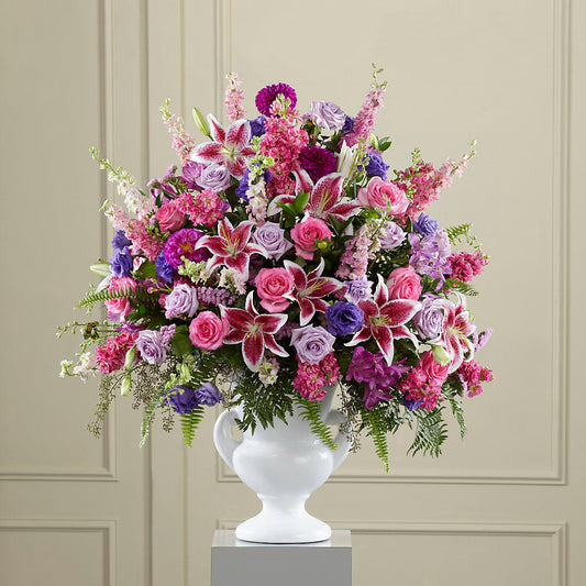 Peaceful Tribute Arrangement –  Beantown Florist, Everett MA