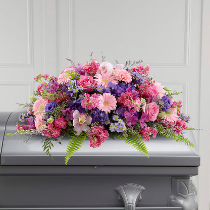 Glorious Garden Casket Spray –  Beantown Florist, Everett MA