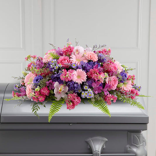 Glorious Garden Casket Spray –  Beantown Florist, Everett MA