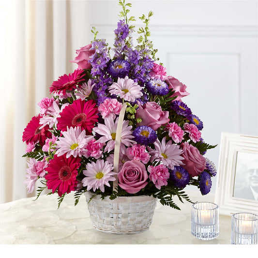 Pastel Peace Basket –  Beantown Florist, Everett MA