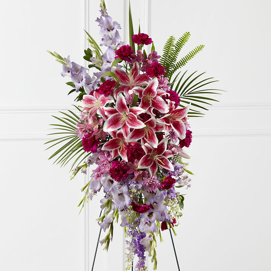 Tender Touch Standing Spray –  Beantown Florist, Everett MA