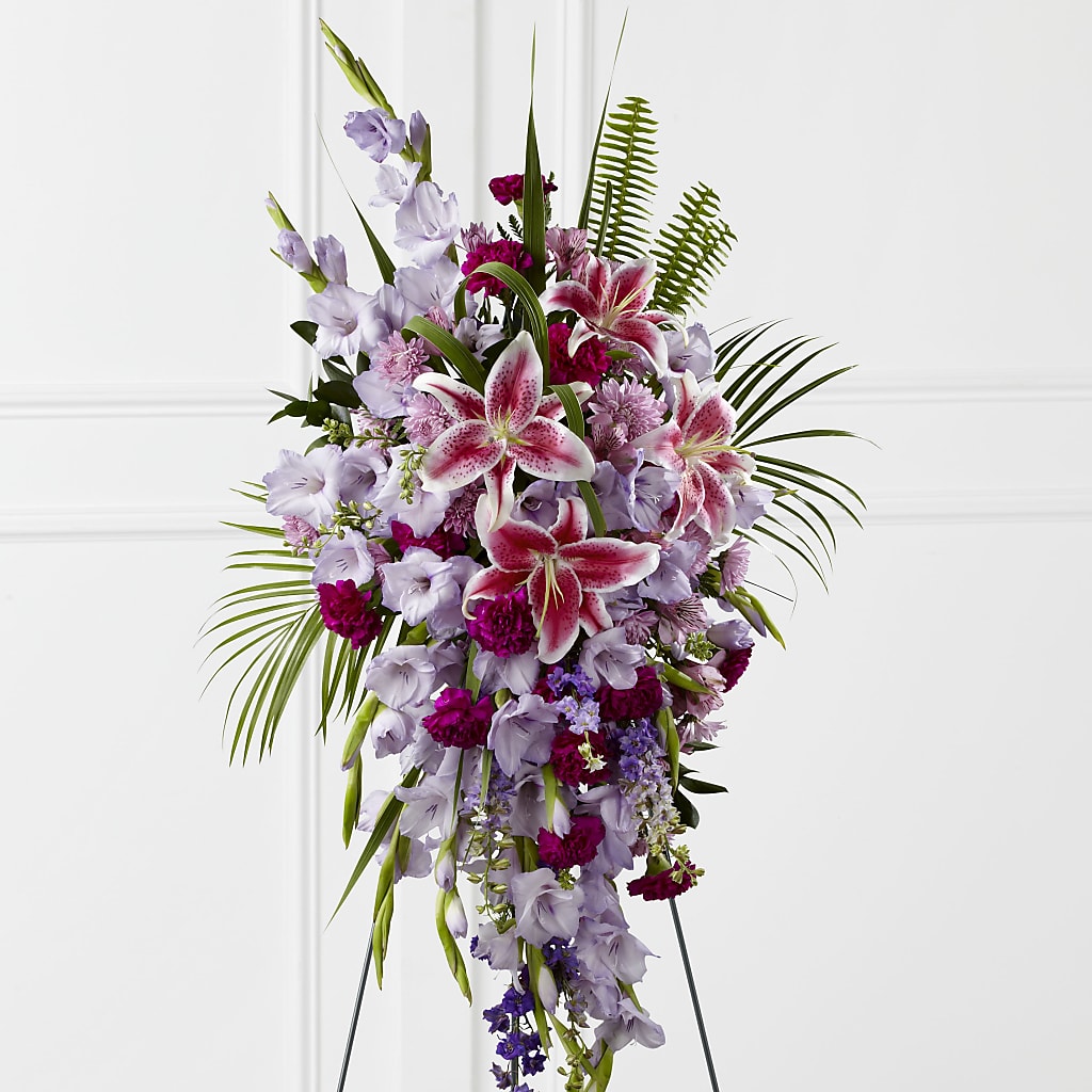 Tender Touch Standing Spray –  Beantown Florist, Everett MA