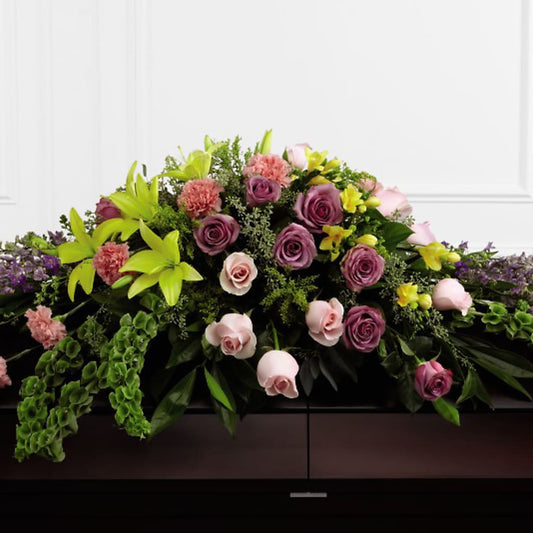 Forever Beloved Casket Spray –  Beantown Florist, Everett MA