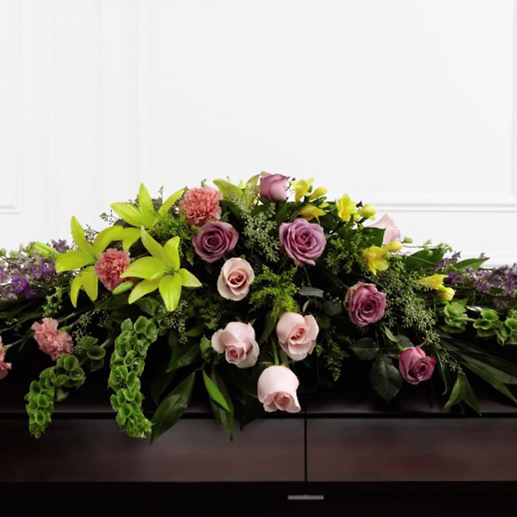 Forever Beloved Casket Spray –  Beantown Florist, Everett MA