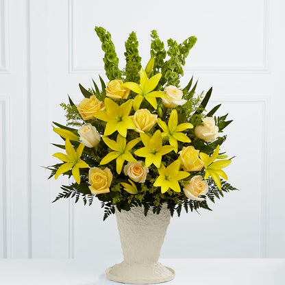 Golden Memories Arrangement –  Beantown Florist, Everett MA