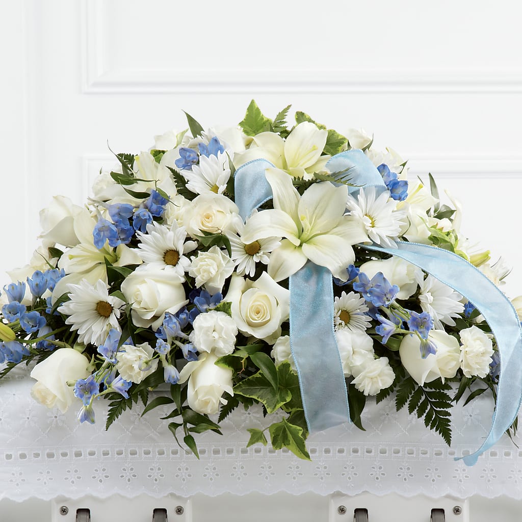 Tender Treasure Casket Spray –  Beantown Florist, Everett MA