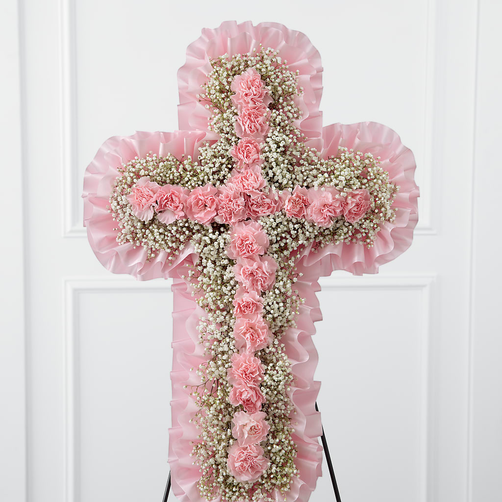 Angel's Cross Easel –  Beantown Florist, Everett MA