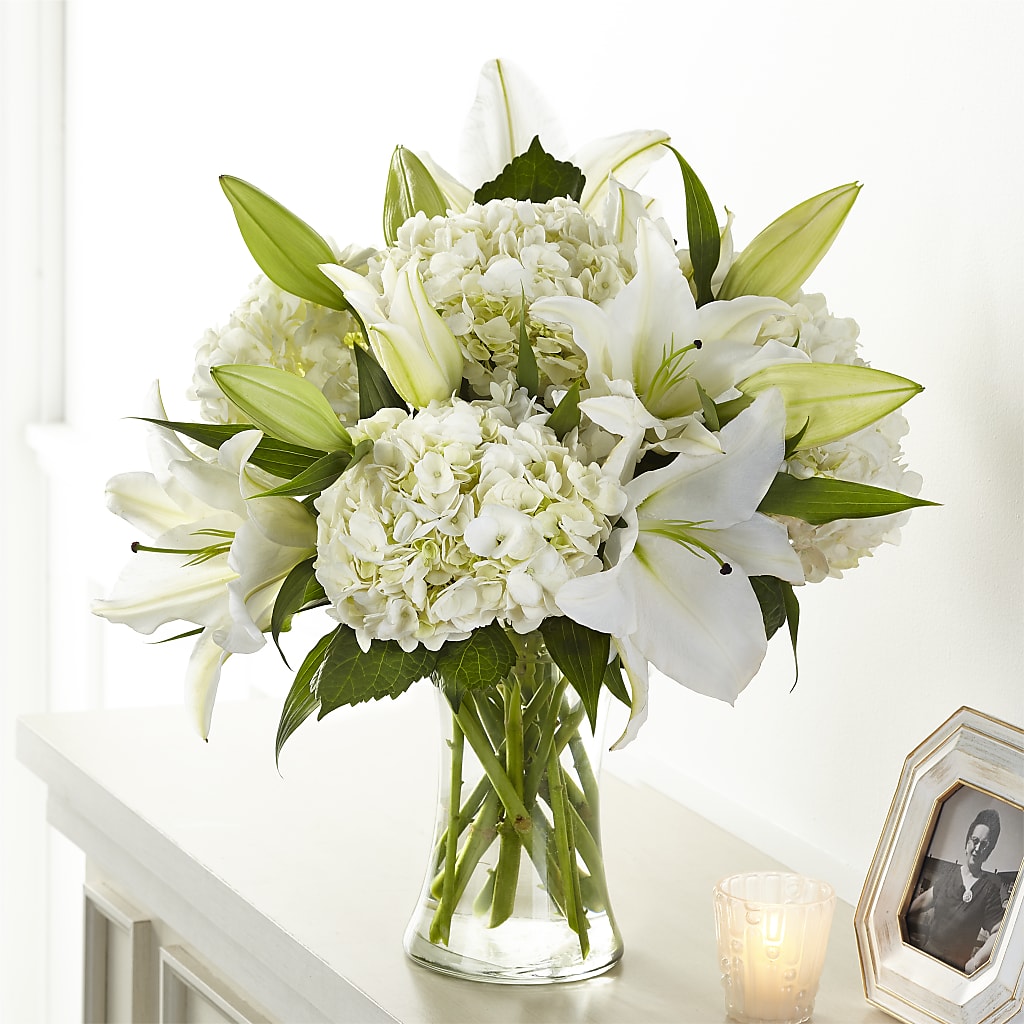 Compassionate Lily Bouquet –  Beantown Florist, Everett MA