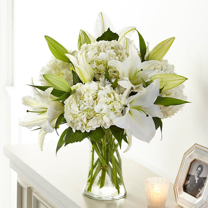 Compassionate Lily Bouquet –  Beantown Florist, Everett MA