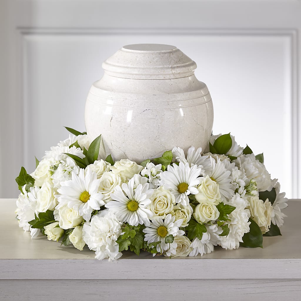 Ivory Gardens Cremation Adornment –  Beantown Florist, Everett MA