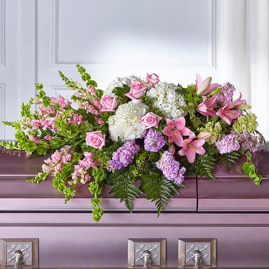 Life's Gratitude Casket Spray –  Beantown Florist, Everett MA