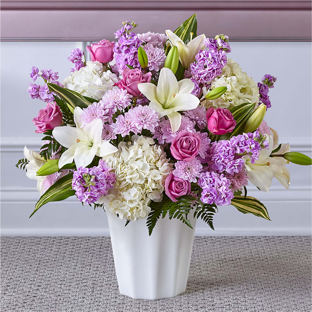 Heaven Sent Floor Basket –  Beantown Florist, Everett MA