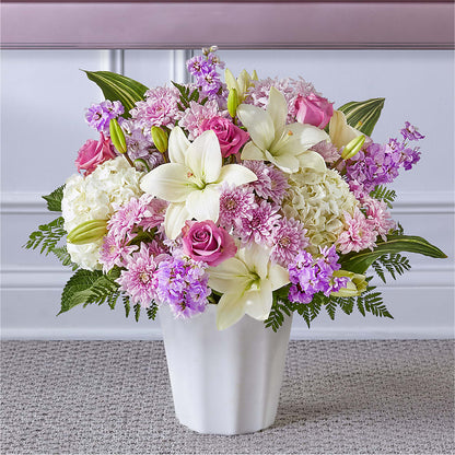 Heaven Sent Floor Basket –  Beantown Florist, Everett MA