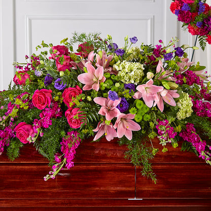 Radiant Tribute Casket Spray –  Beantown Florist, Everett MA