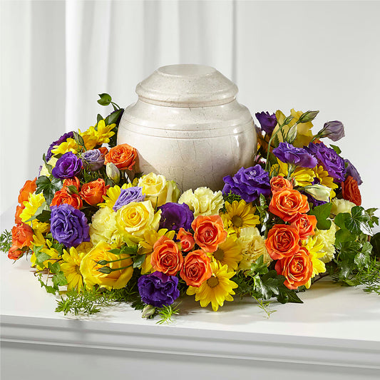 Blossoms of Remembrance Cremation Adornment –  Beantown Florist, Everett MA