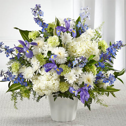 Soft Serenity Floor Basket –  Beantown Florist, Everett MA