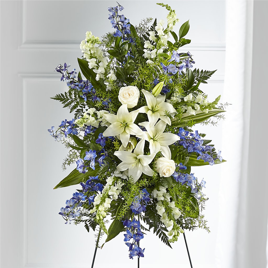Faithful Friend Standing Spray –  Beantown Florist, Everett MA