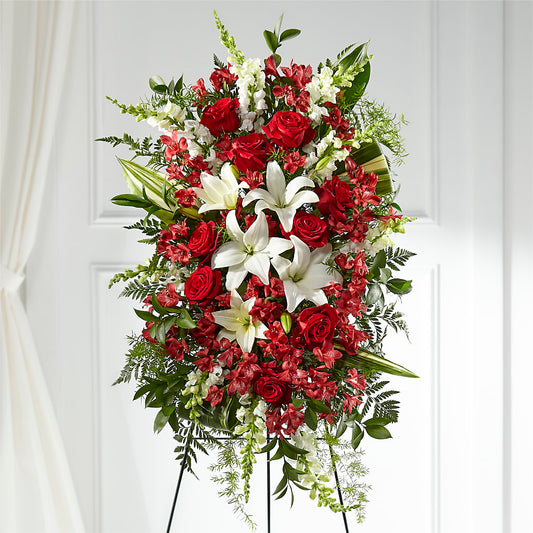 Everlasting Memory Standing Spray –  Beantown Florist, Everett MA