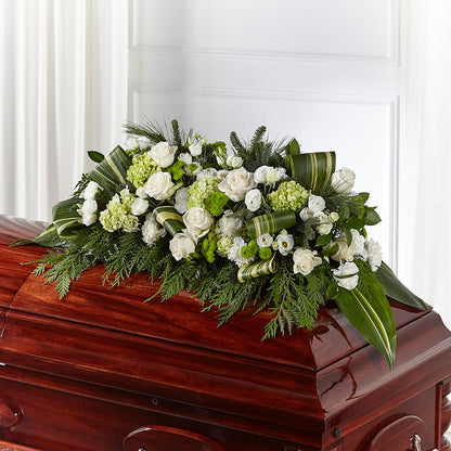Hopeful Gesture Casket Spray –  Beantown Florist, Everett MA