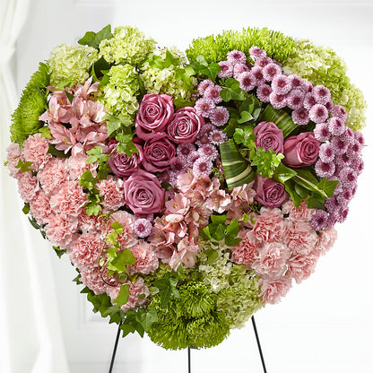 Heartwarming Standing Heart –  Beantown Florist, Everett MA