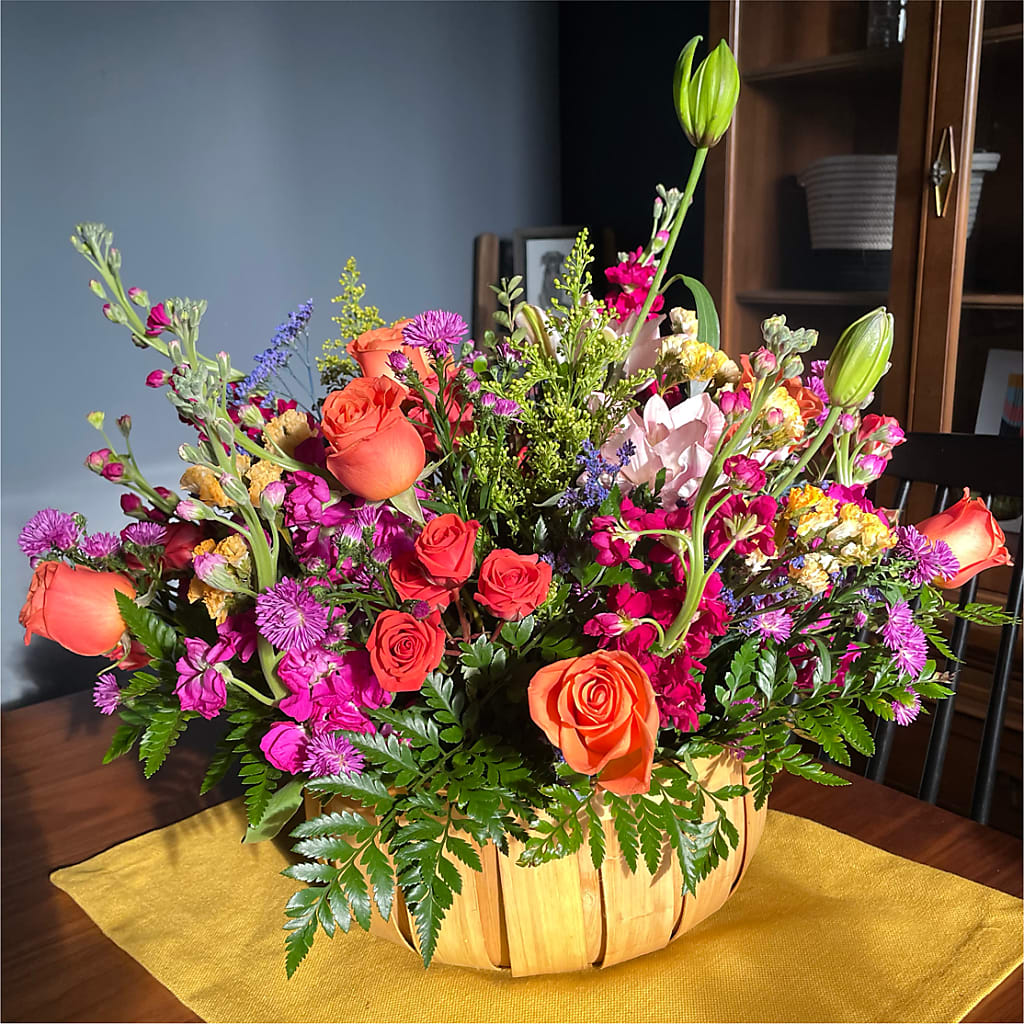 Garden of Life Basket –  Beantown Florist, Everett MA