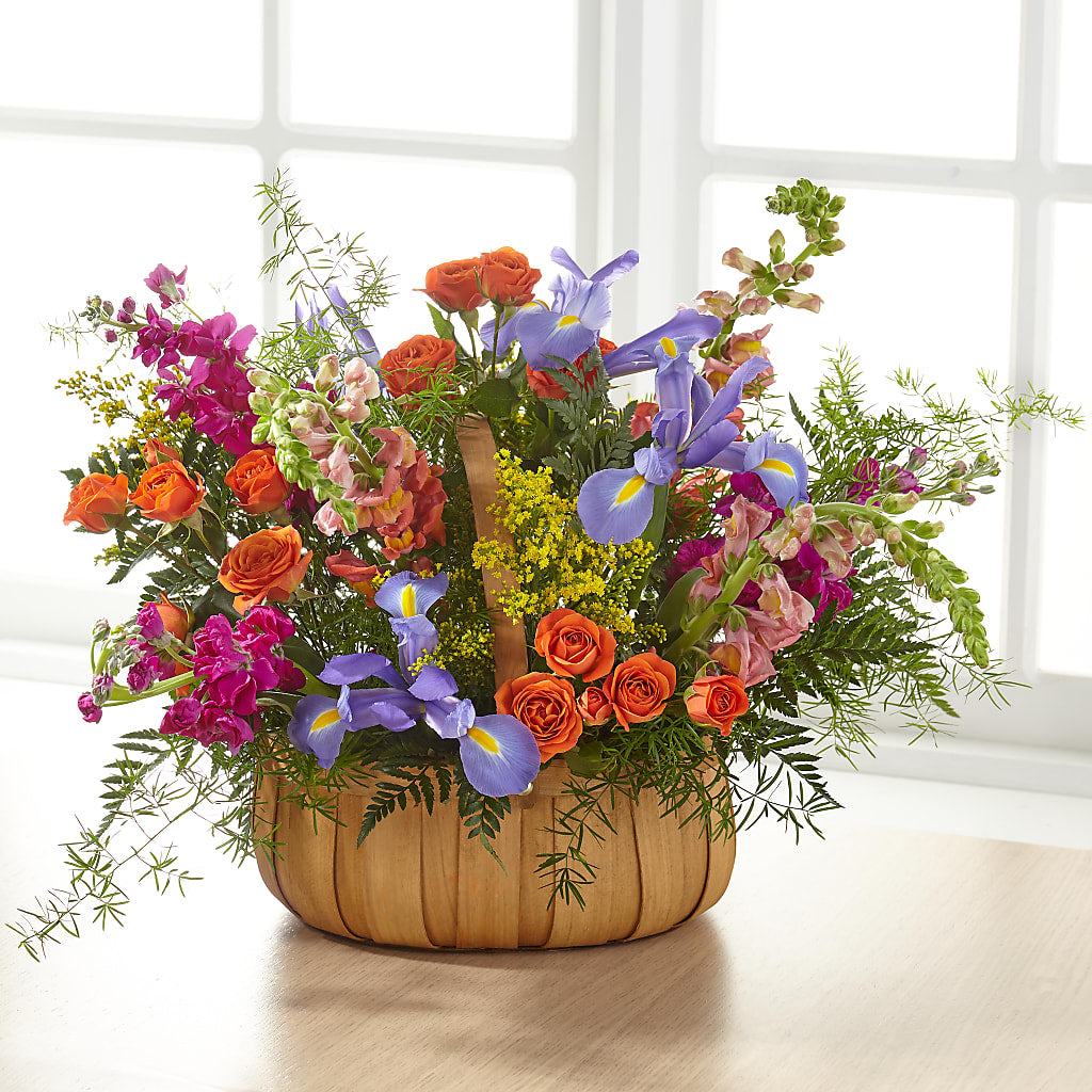 Garden of Life Basket –  Beantown Florist, Everett MA