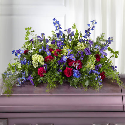 Always Treasured Casket Spray –  Beantown Florist, Everett MA