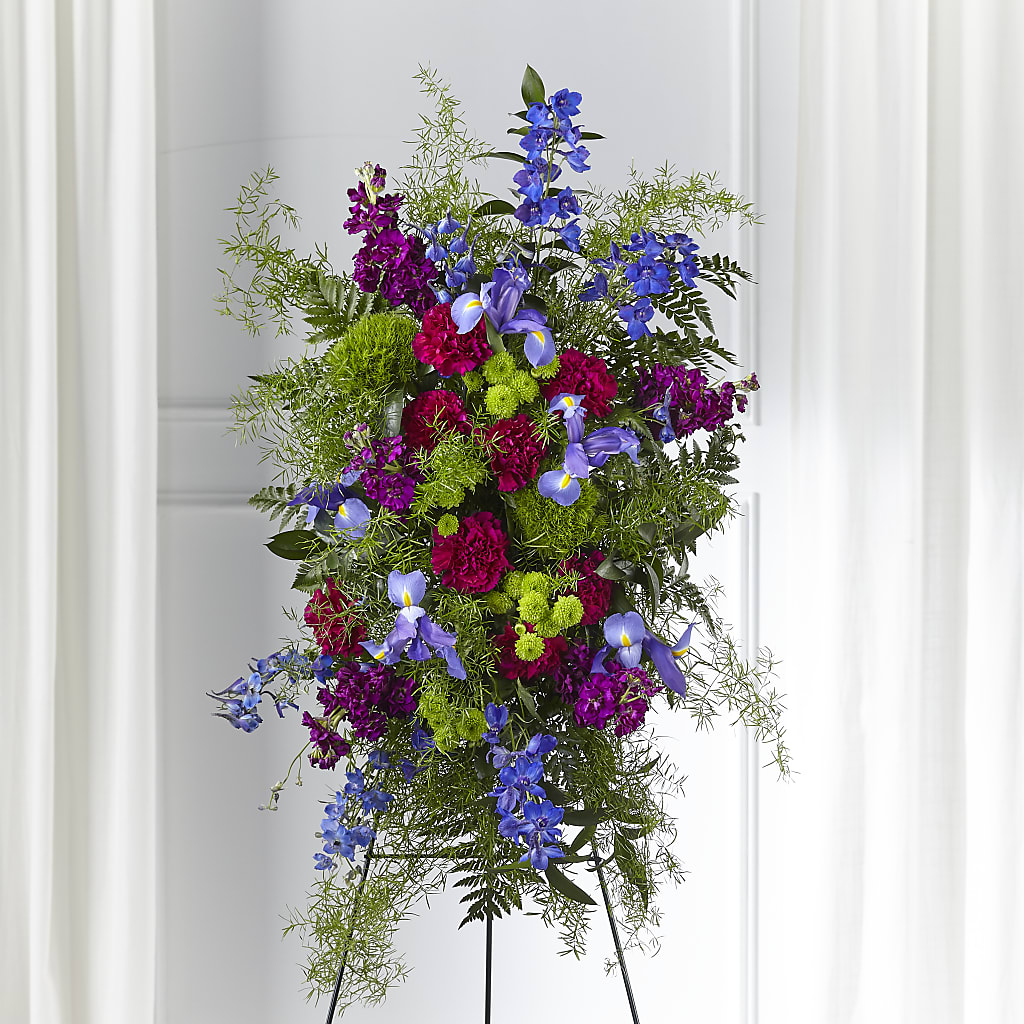 Heavenly Skies Standing Spray –  Beantown Florist, Everett MA