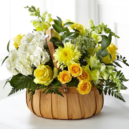 Rustic Remembrance Basket –  Beantown Florist, Everett MA