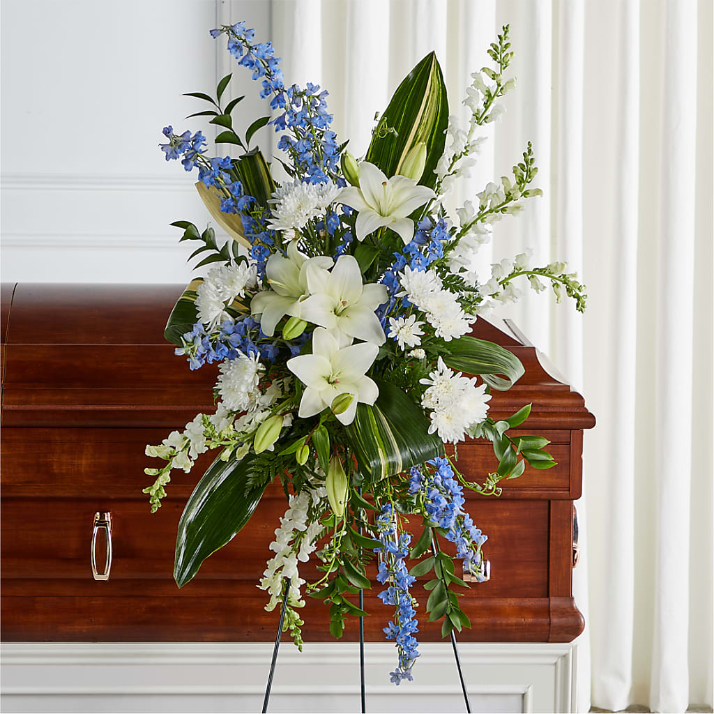 Eternal Impressions Standing Spray –  Beantown Florist, Everett MA