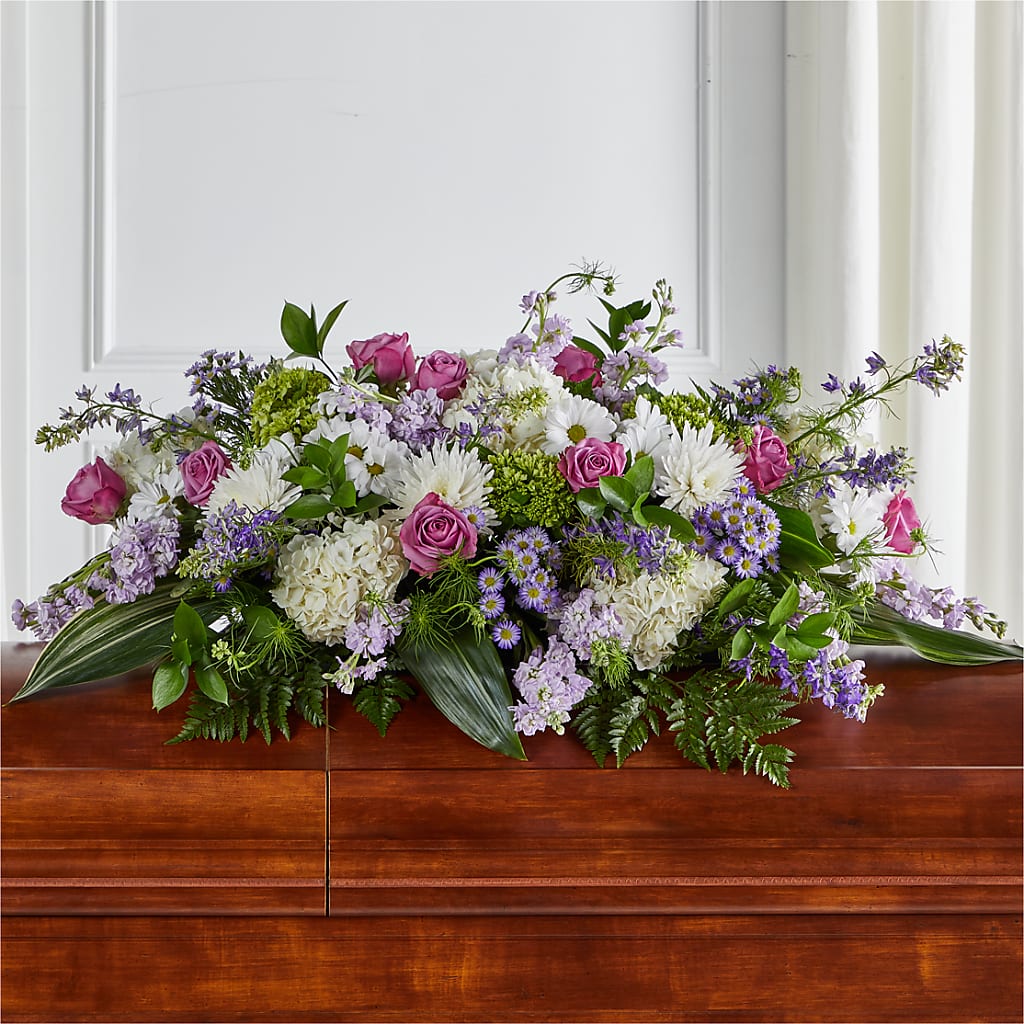 Meadows of Serenity Casket Spray –  Beantown Florist, Everett MA