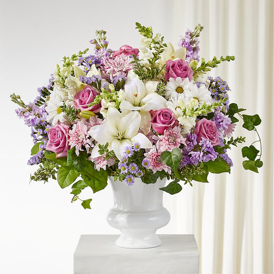 Remarkable Life Urn Arrangement –  Beantown Florist, Everett MA