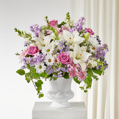 Remarkable Life Urn Arrangement –  Beantown Florist, Everett MA