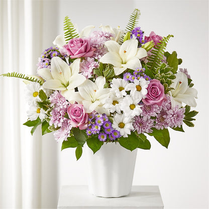 Warmest Thoughts Tabletop Basket –  Beantown Florist, Everett MA