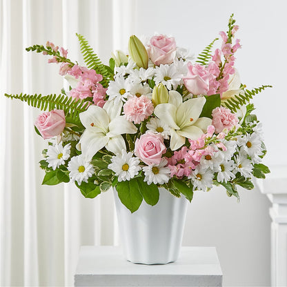 Soft Touch Tabletop Basket –  Beantown Florist, Everett MA