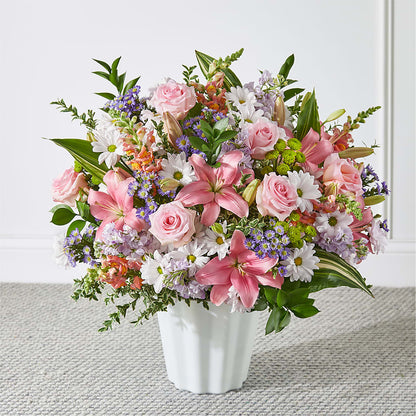 Abundant Compassion Floor Basket –  Beantown Florist, Everett MA
