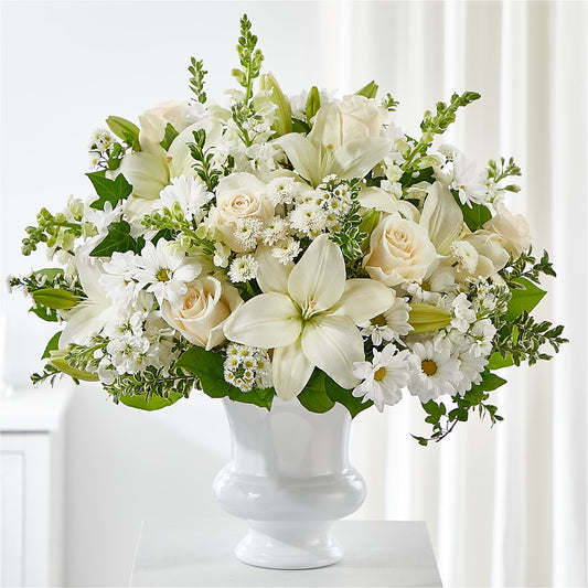Uplifting Urn Arrangement –  Beantown Florist, Everett MA