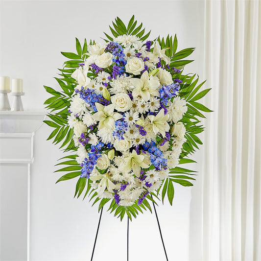 At Rest Standing Spray –  Beantown Florist, Everett MA