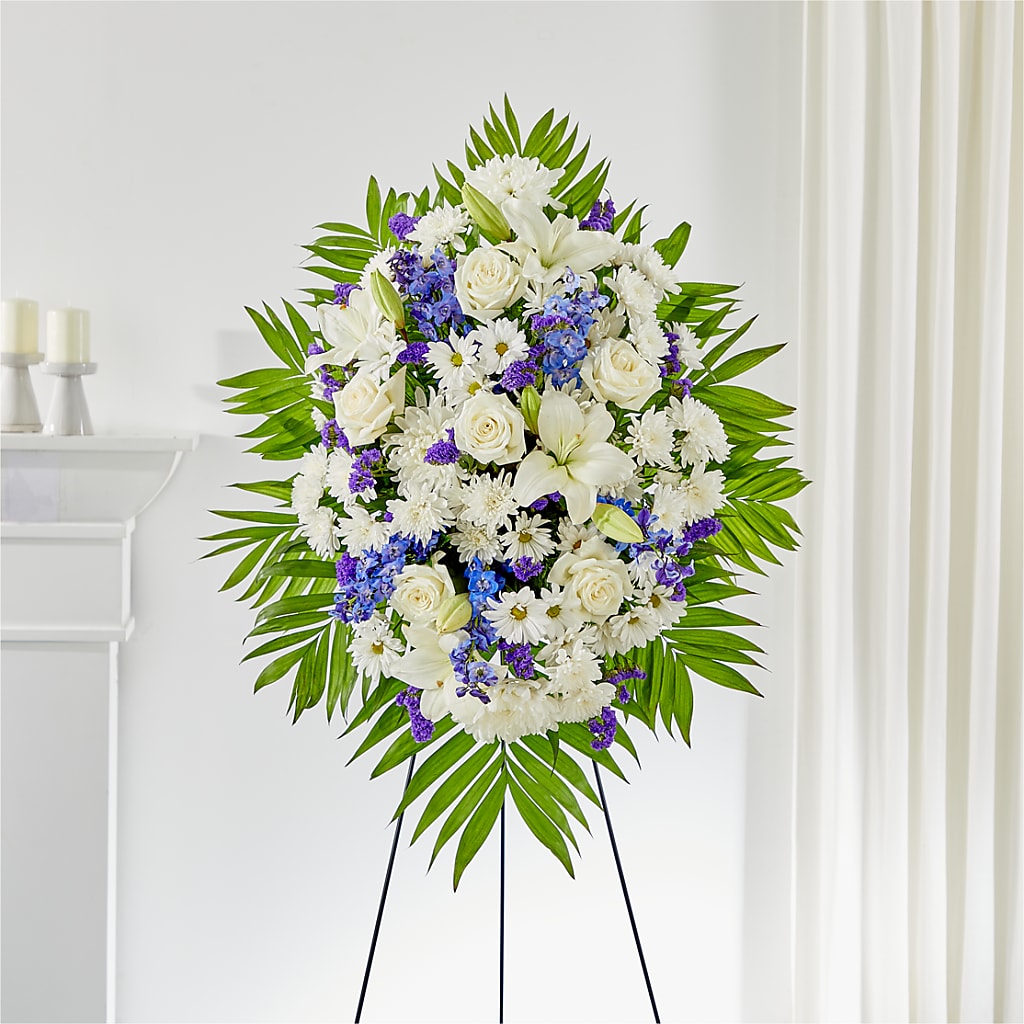 At Rest Standing Spray –  Beantown Florist, Everett MA
