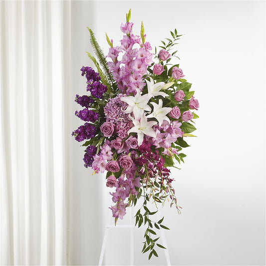 Never Alone Standing Spray –  Beantown Florist, Everett MA