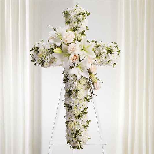 Spiritual Guidance Standing Spray –  Beantown Florist, Everett MA