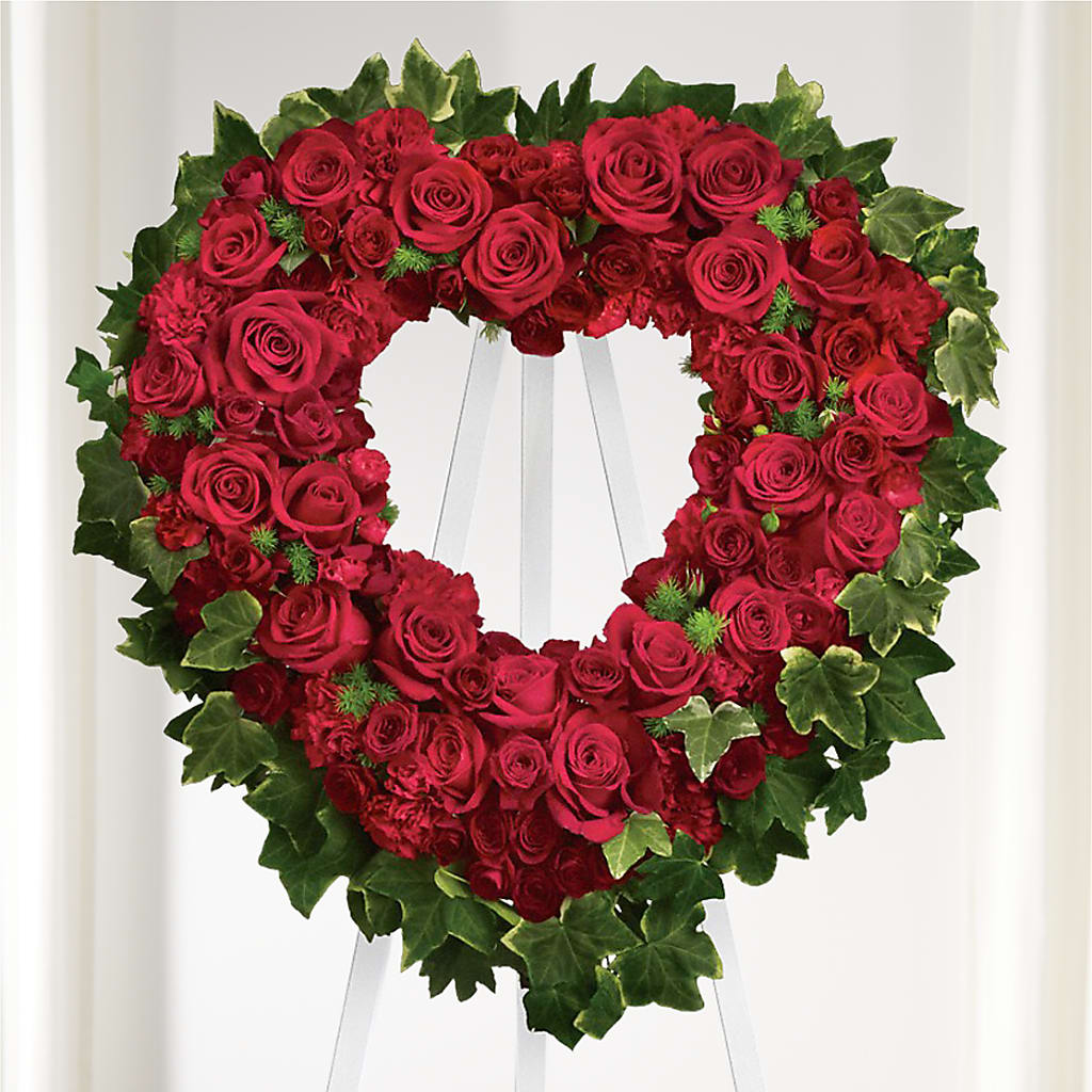 Wholehearted Standing Spray –  Beantown Florist, Everett MA