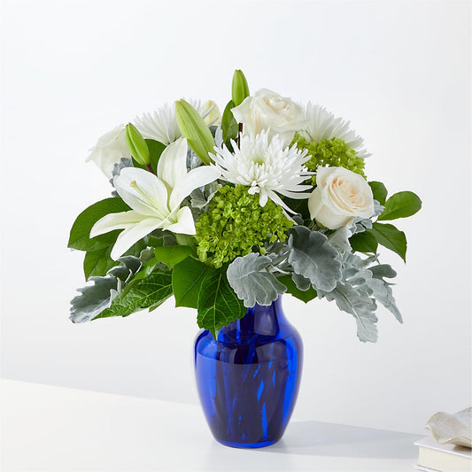 Snowy Dreams Bouquet –  Beantown Florist, Everett MA