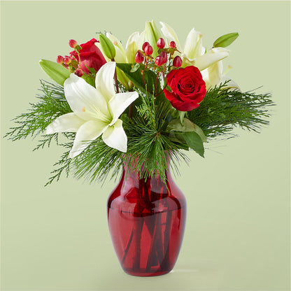 Evergreen Delight Bouquet –  Beantown Florist, Everett MA