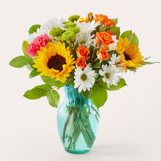 Sun-drenched Blooms Bouquet –  Beantown Florist, Everett MA