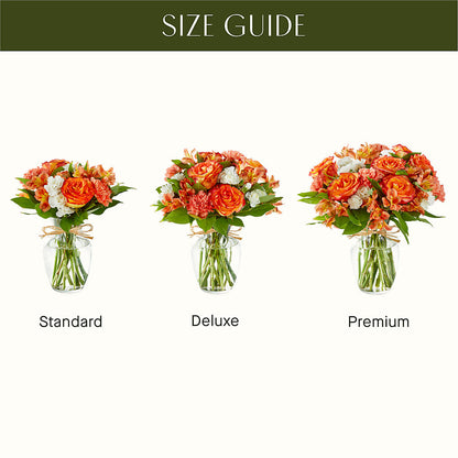 Apricot Glow Bouquet –  Beantown Florist, Everett MA