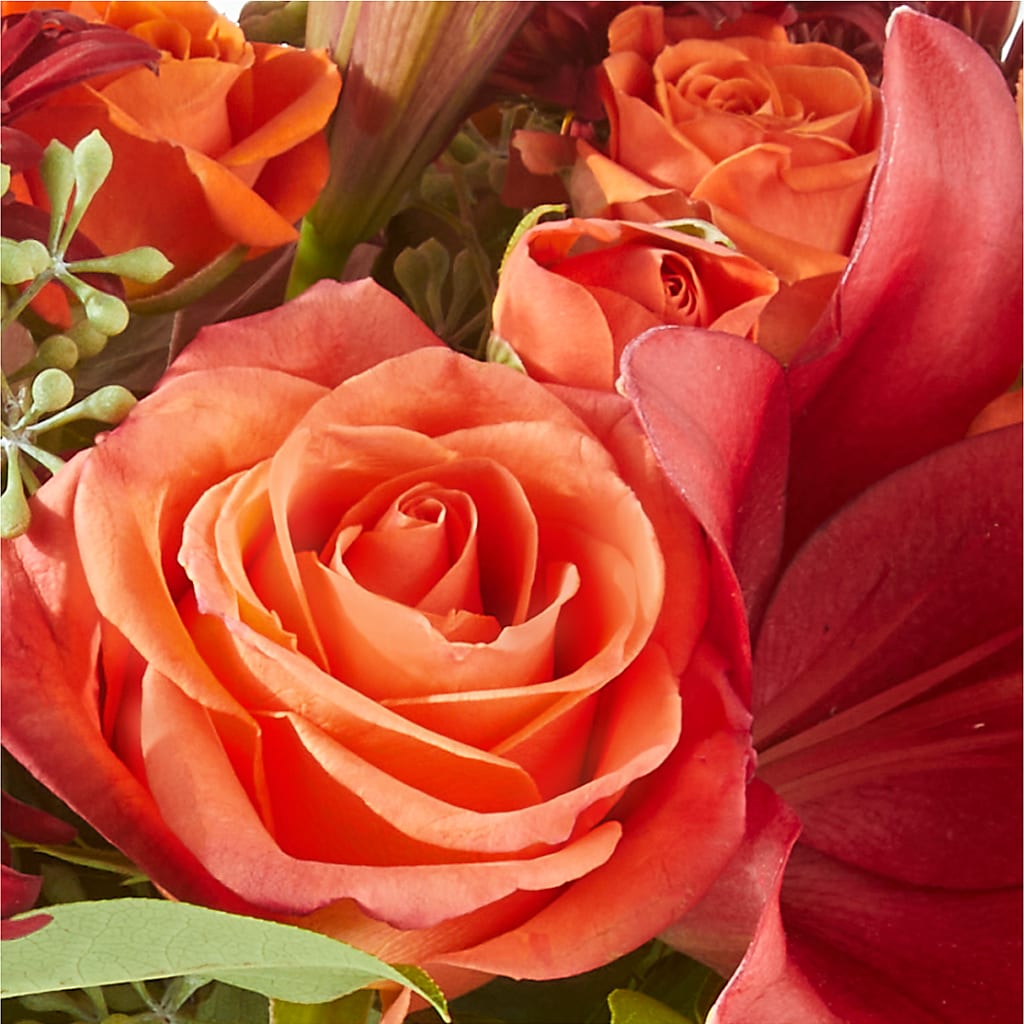 Crimson Leaves Bouquet –  Beantown Florist, Everett MA